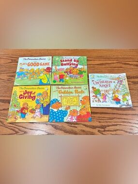 BERENSTAIN BEARS Living Lights Faith Story Children's Book Set Jan Mike